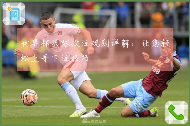 世界杯买球投注规则详解，让您轻松上手下注技巧