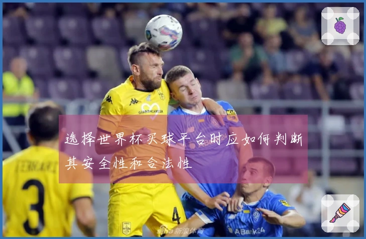 选择世界杯买球平台时应如何判断其安全性和合法性